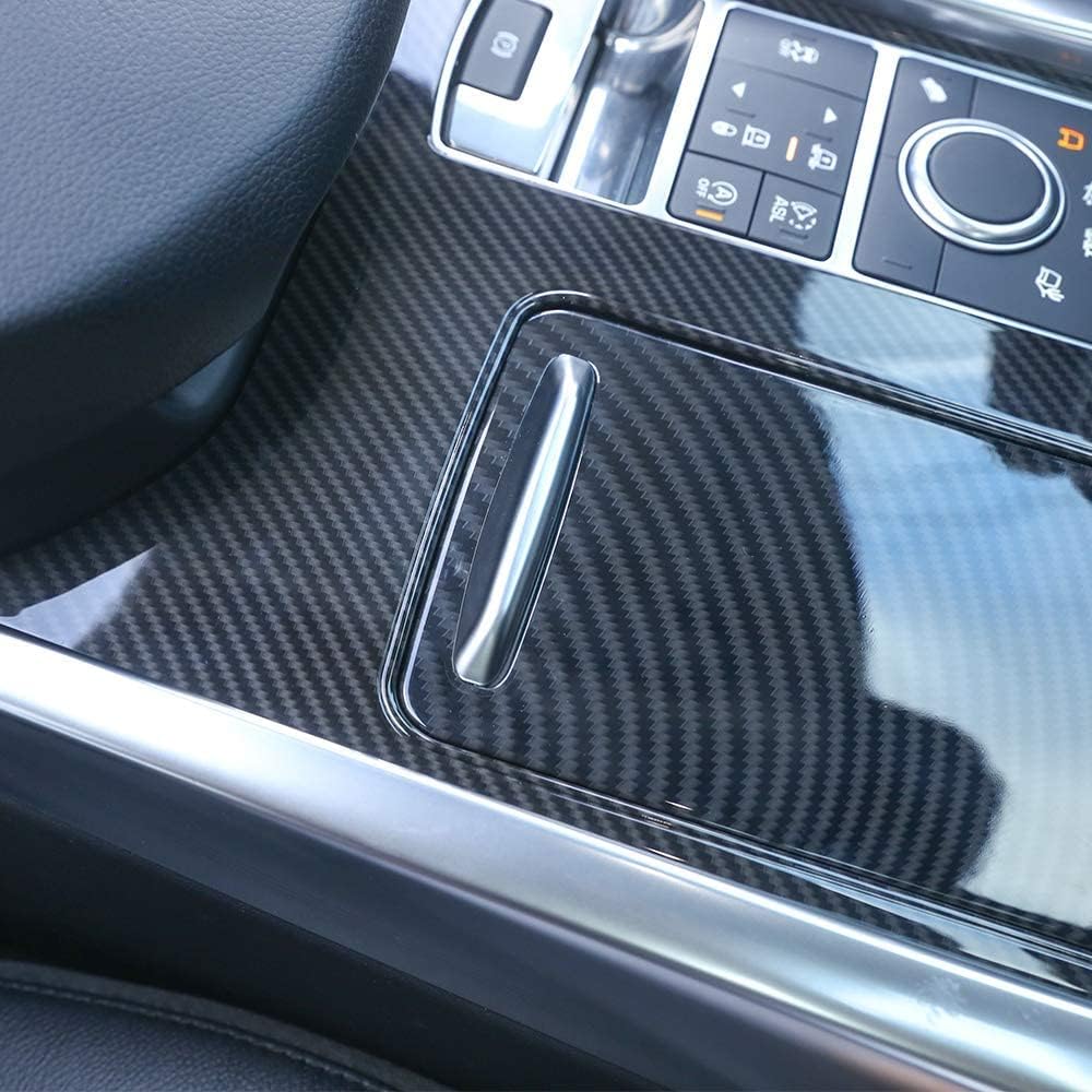 Red Ash Wood Grain ABS Plastic Center Console Cover Trim F64308