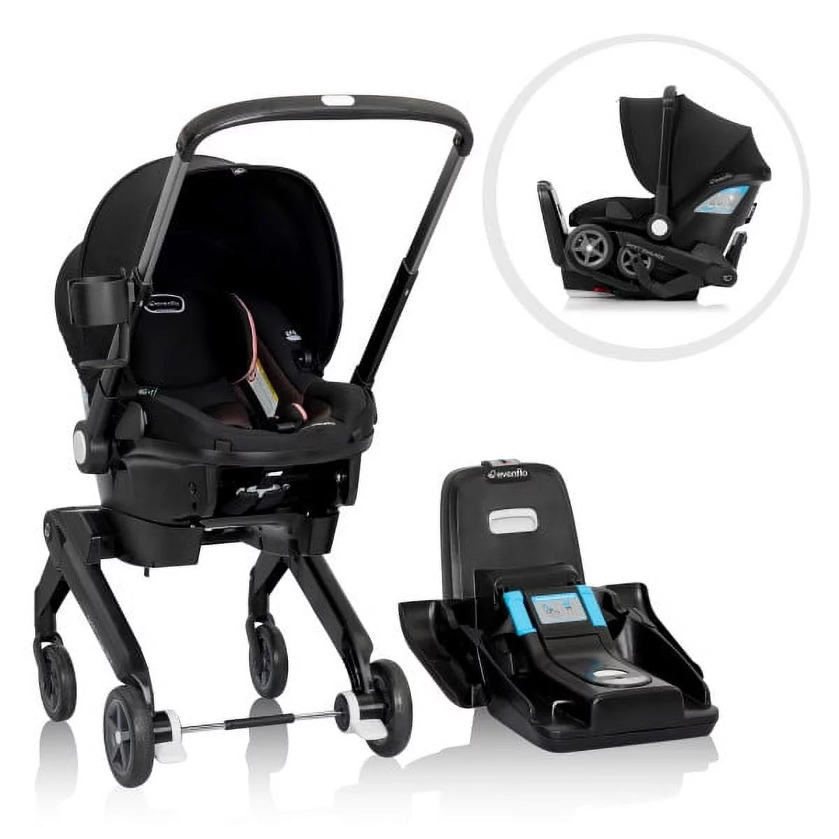 Infant Car Seat and Stroller Combo (Beaufort Black) G45701