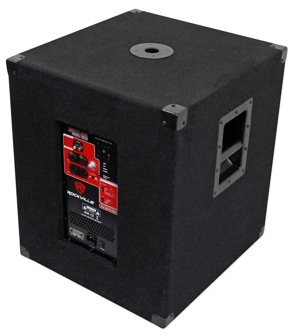 1600W Active Powered PA Subwoofer with Steel Casters Q351