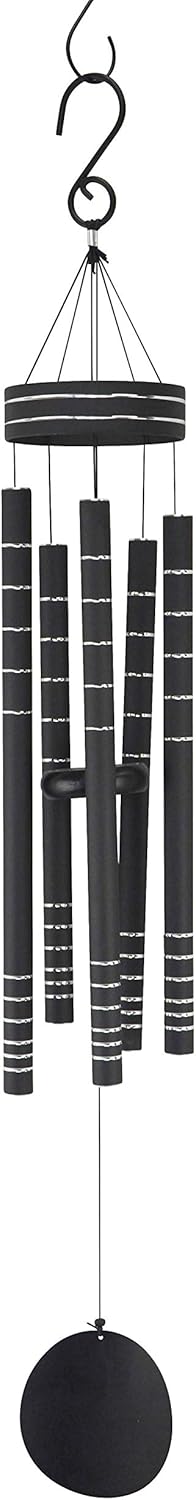 Silver & Grey Aluminum Wind Chime T2245