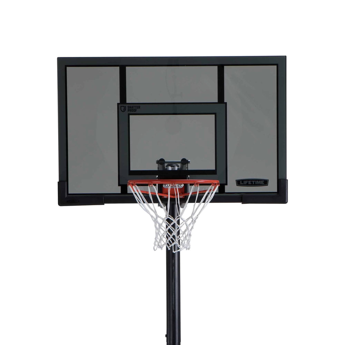 Adjustable Portable Basketball Hoop 52-inch Polycarbonate T482