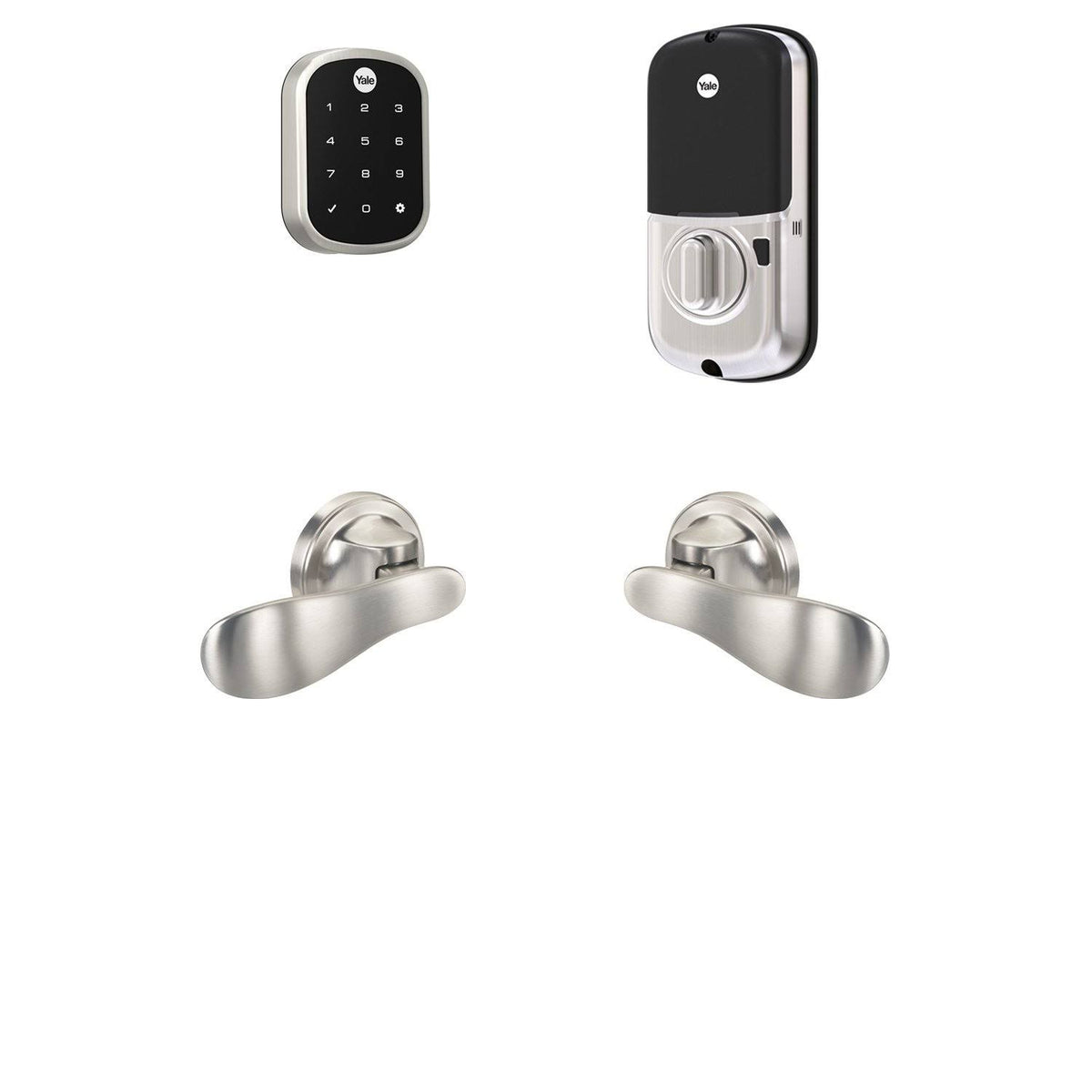 Wi-Fi and Bluetooth Deadbolt with Paddle Lever U804