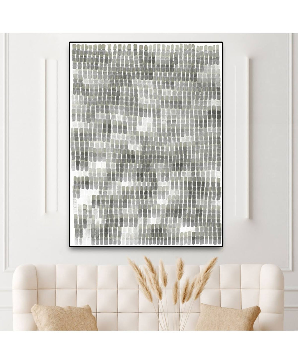 Oversized Framed Canvas, 40x22 x 60x22 - Multi S689