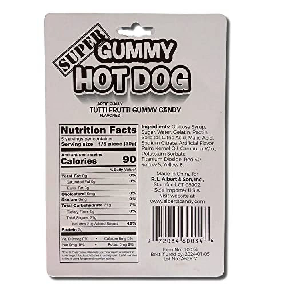 5.29 Ounce Pack of 4 Hot Dog D789