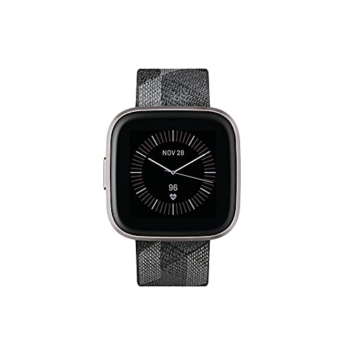 Black/Carbon Smartwatch with Heart Rate D78871