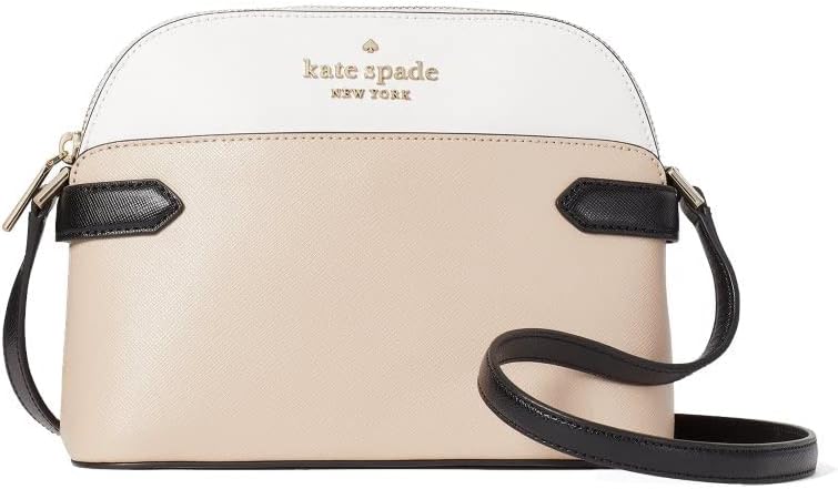 WARM BEIGE MULTI Saffiano Leather Crossbody Bag Q1127