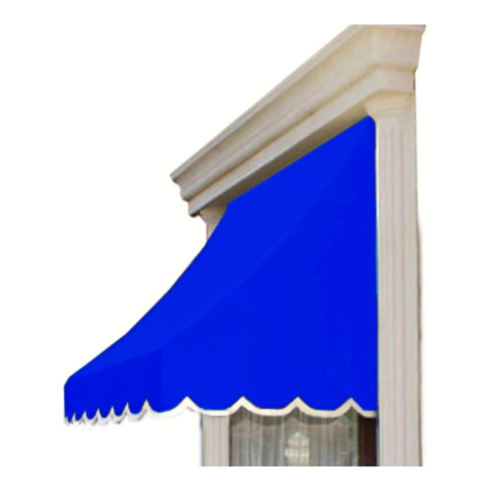 6.38 ft. Wide Bright Blue Window Awning Q271214