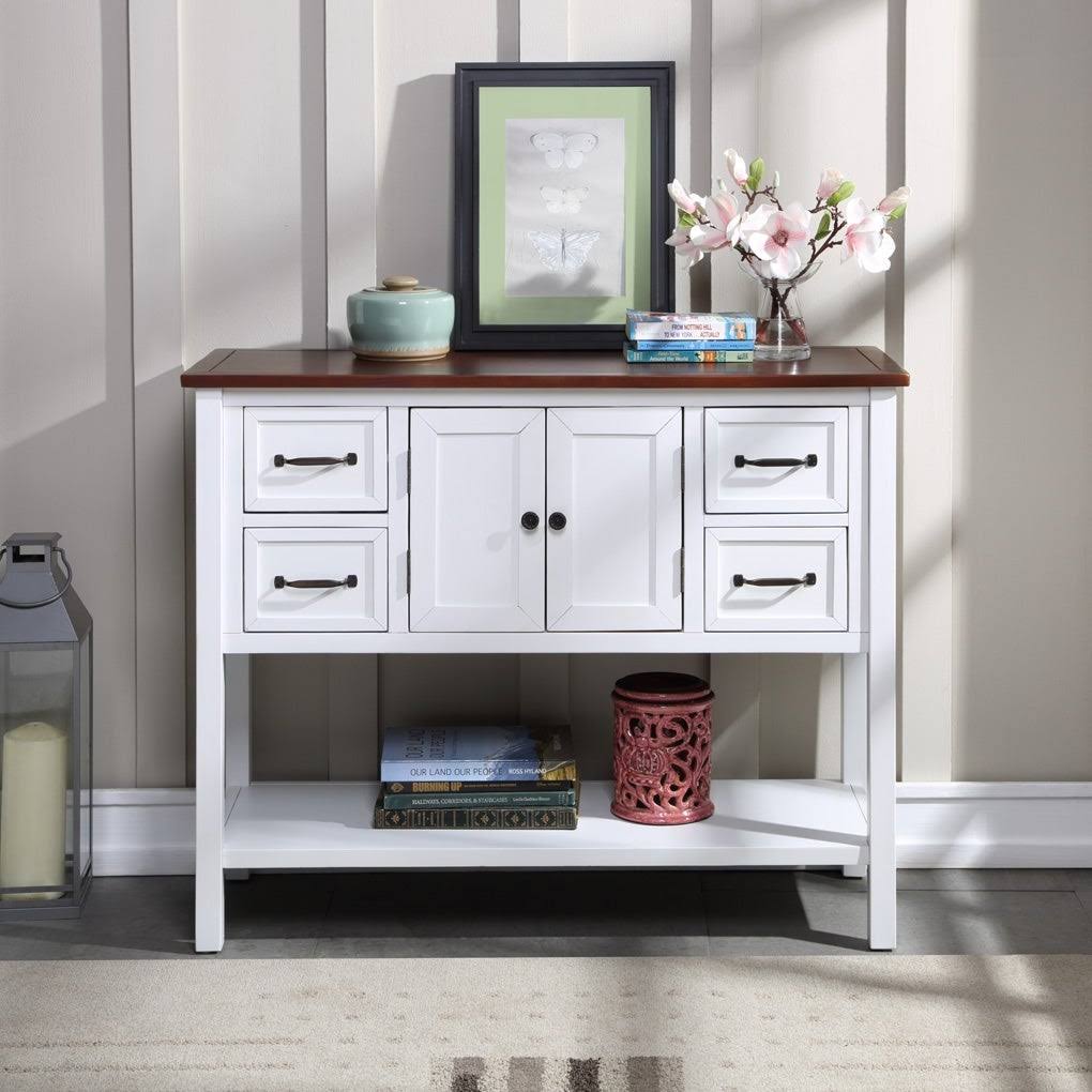 White Console Table P498478