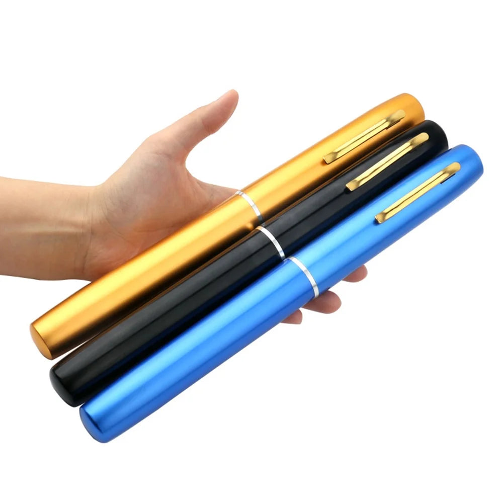 Portable Pen Shape Fishing Rod with Interchangeable Spinning Reel M75939