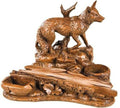 Antique Fox Resin Pen Holder Q519896