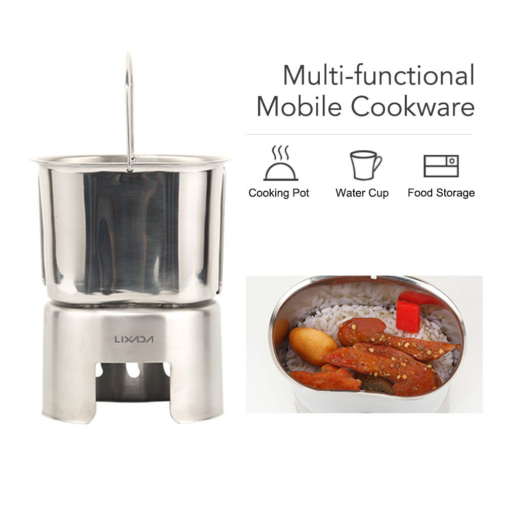 Backpacking Stove Cookware Set with Pot Cup A257