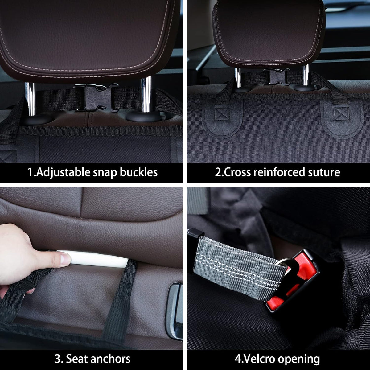 Padded Pet Car Barrier Seat Extender E576942