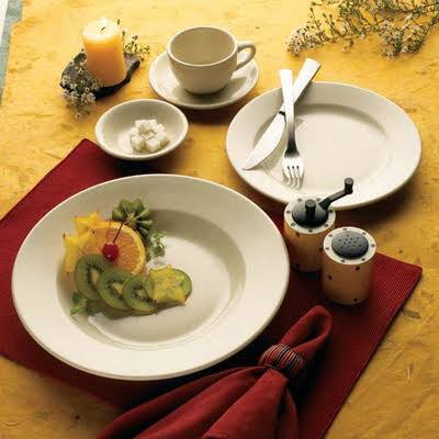 9 inch Ceramic White Plate PK24 K690904