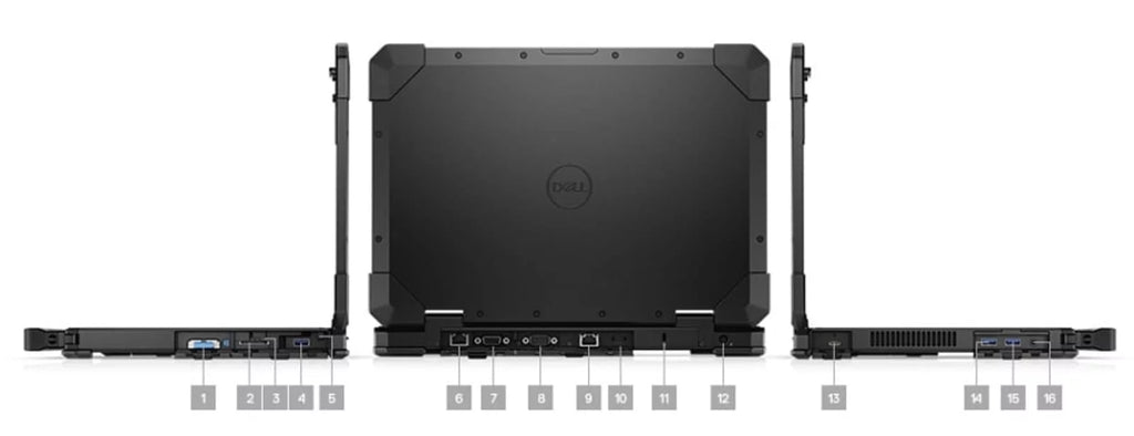 Restored Dell Latitude Rugged 5420 Laptop, 14" FHD, Core i5, 256GB SSD, 8GB RAM, 4 Cores @ 3.6 GHz L4751