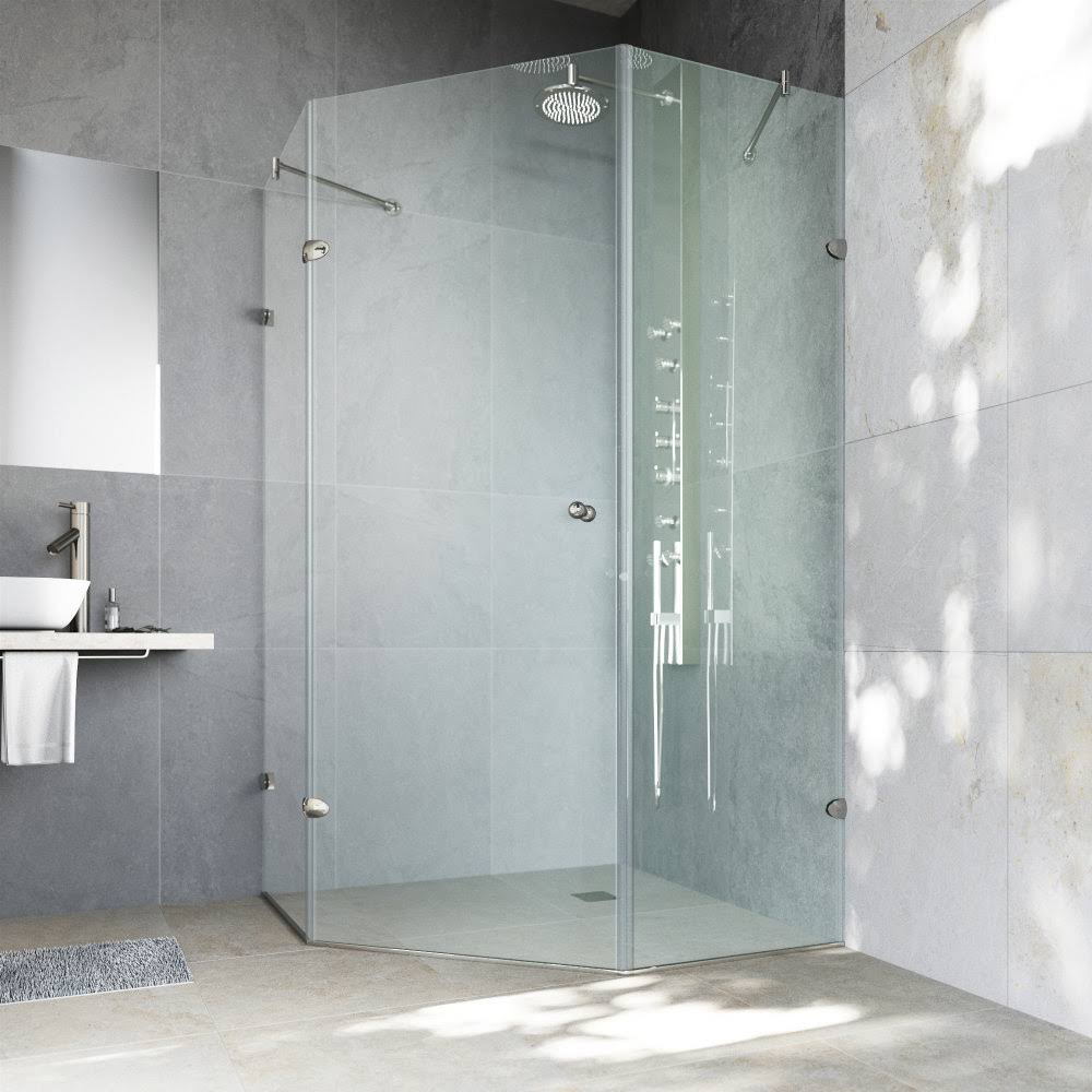 Frameless Neo-Angle Shower Enclosure C346