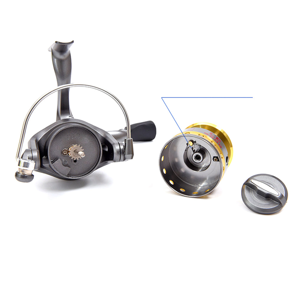 Telescopic Fishing Rod Spinning Reels Combos Full Kit with Bag 100M Line H9353