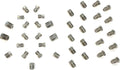 Stainless Brake Line Fitting Kit, SAE, Metric, Inverted and Bubble/ISO Flares (Pack of 39) G892