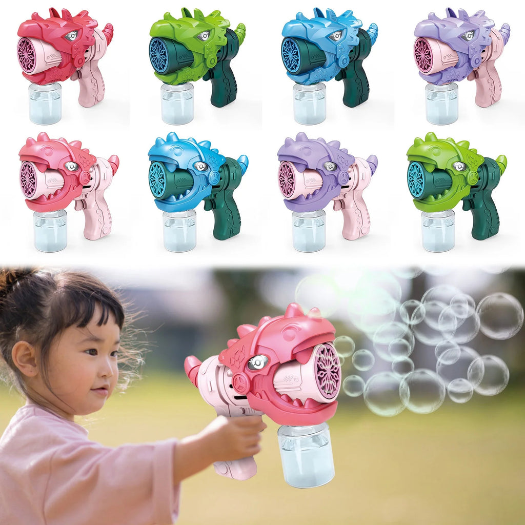 Electric Bubble Machine Toys For Children Silver E1081