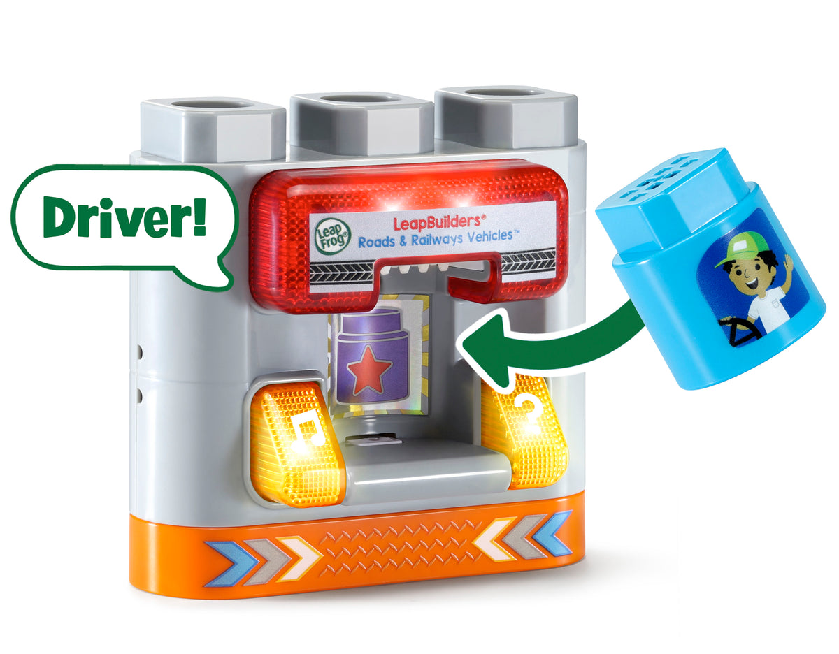 LeapBuilders Roads and Railways Vehicles With Smart Star N256524