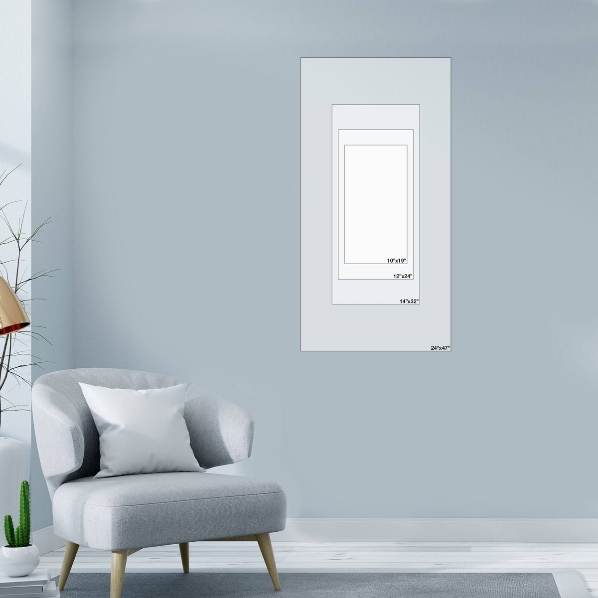 Minimal Wave II Canvas Art R16449