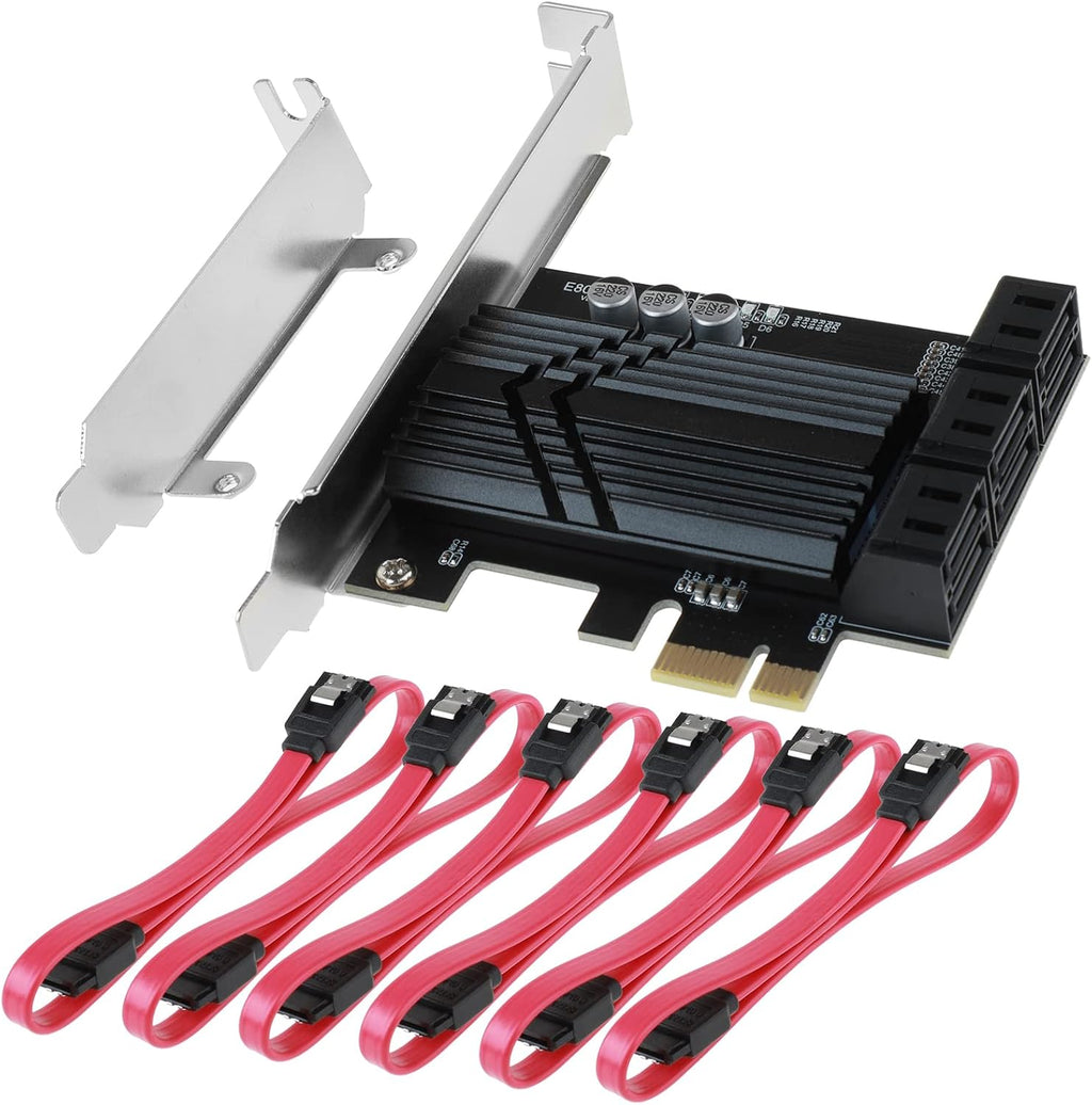 6 Port SATA III PCIe Controller Card V234