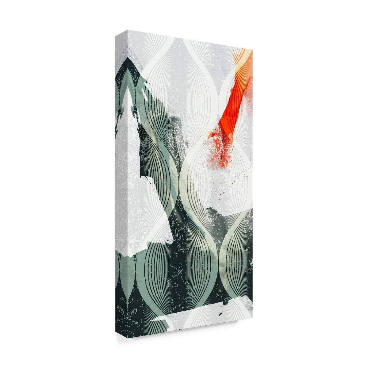Minimal Wave II Canvas Art R16449