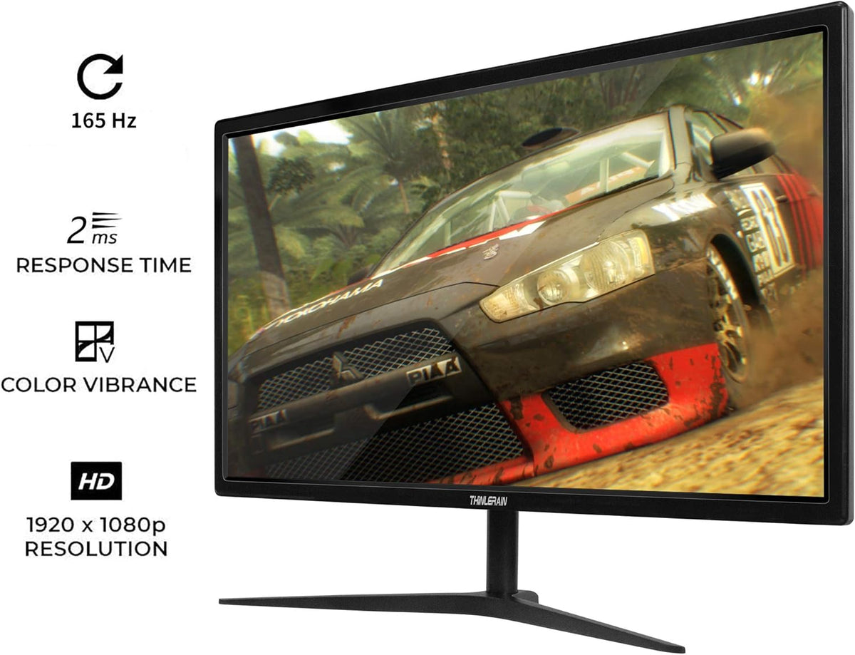 24 Inch FHD 165 Hz Gaming Monitor with FreeSync, VESA, DP & HDMI & USB T19553