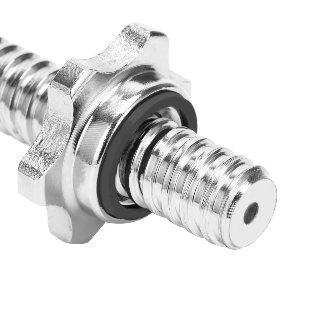 Chrome Dumbbell Bar with Spinlock Collars T8758