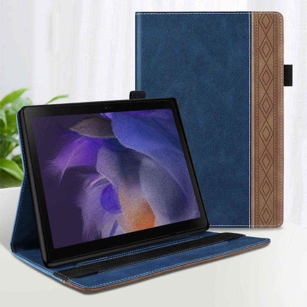 Blue PU Leather Magnetic Flip Stand Case for Samsung Galaxy Tab A8 10.5 Inch L588