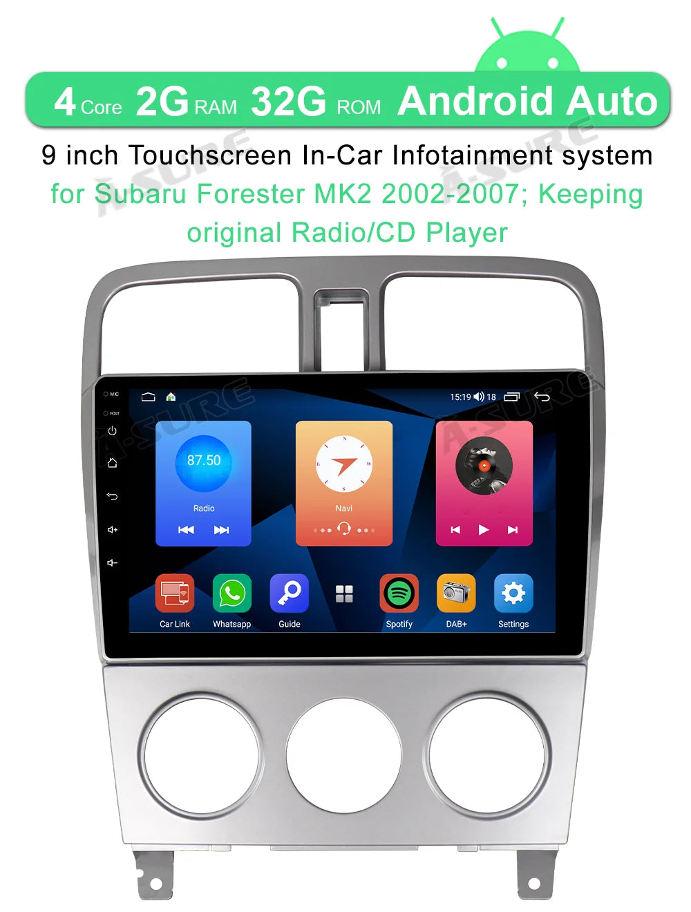 Car Stereo Radio Player with GPS S706
