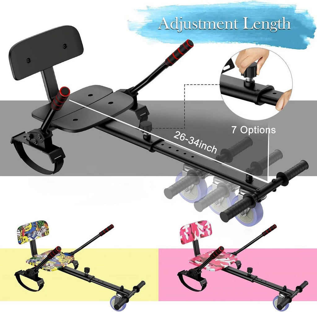 6.5 inch Self Balancing Electric Scooter with Bluetooth Speaker & LED Lights L40352