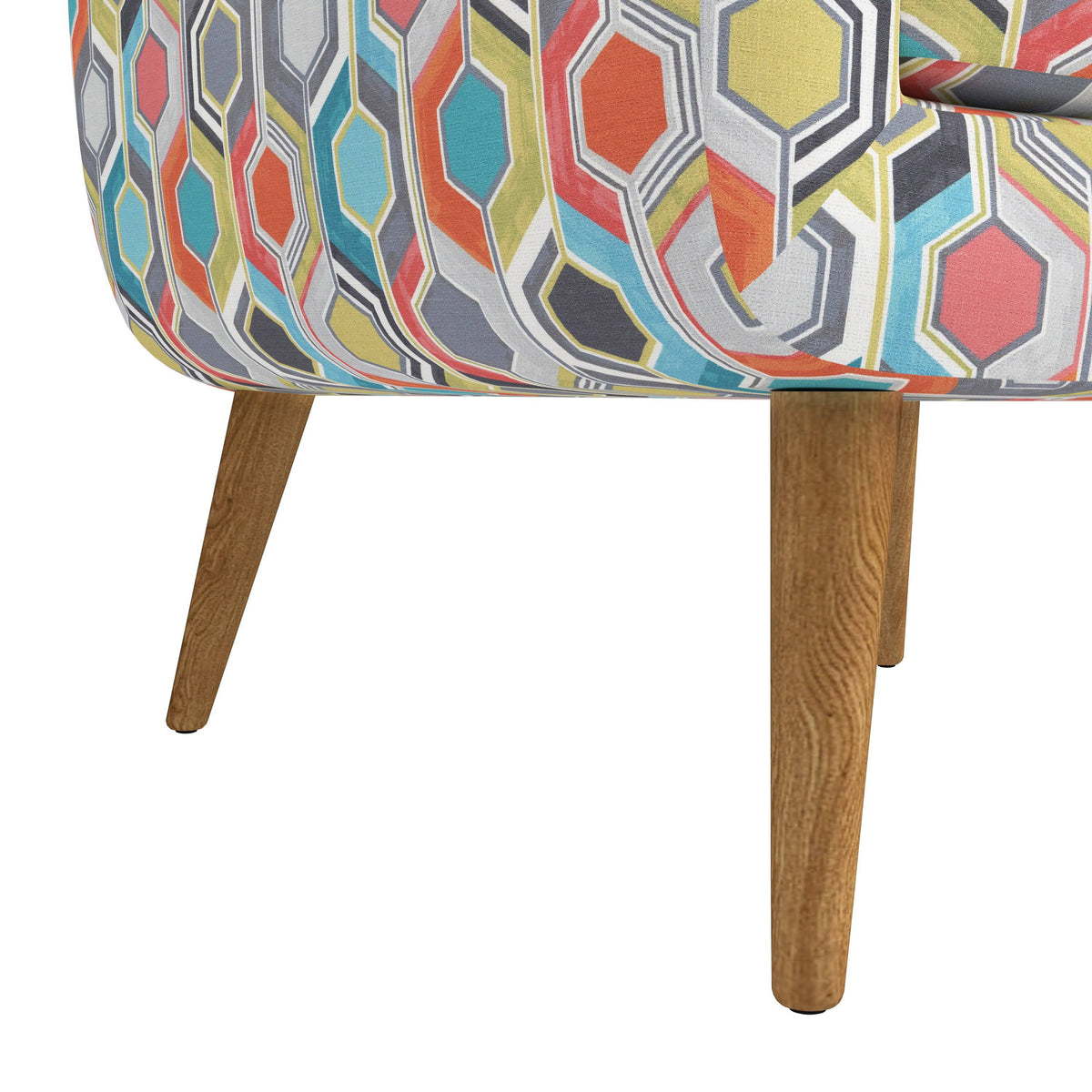 Charcoal Linen Armchair X673
