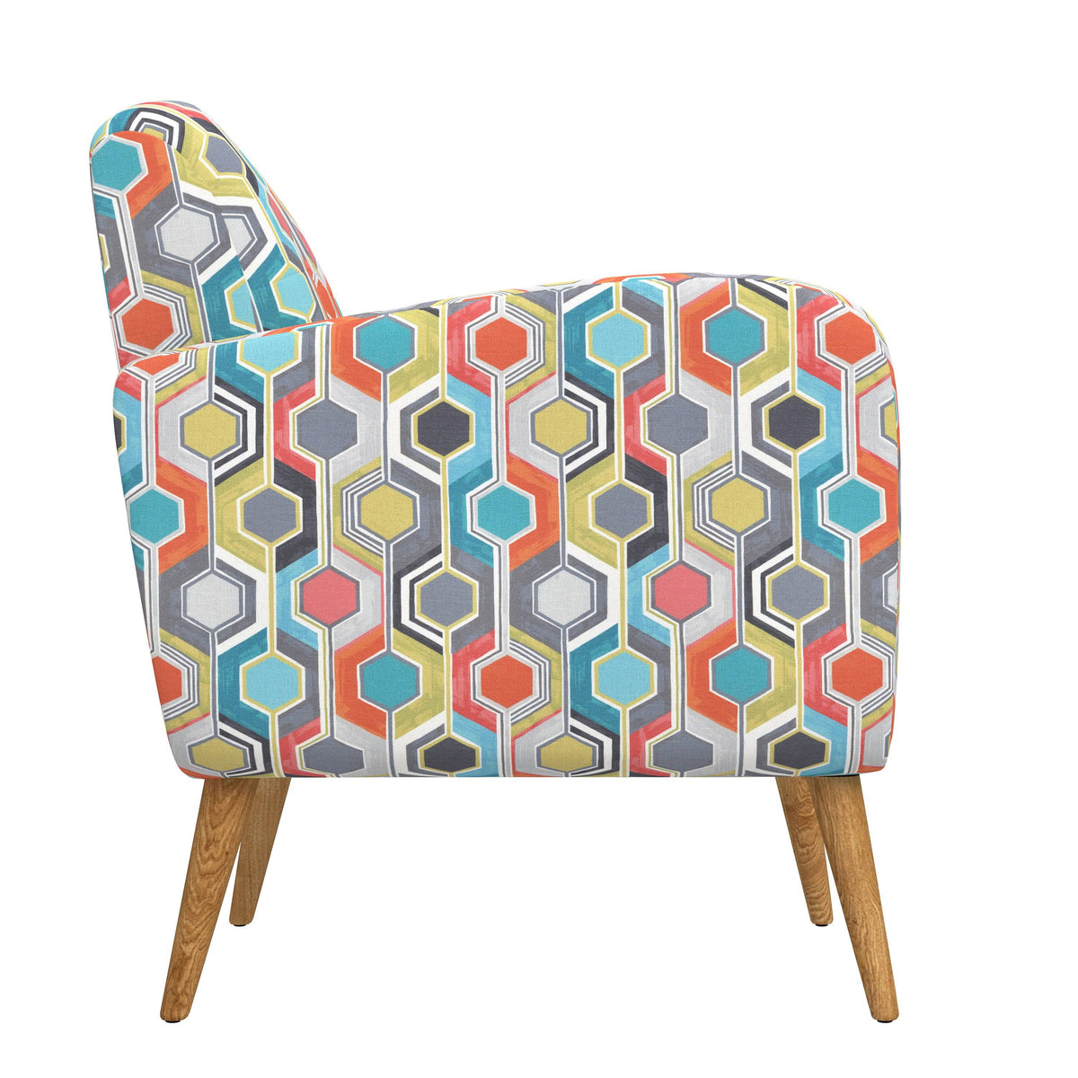 Charcoal Linen Armchair X673