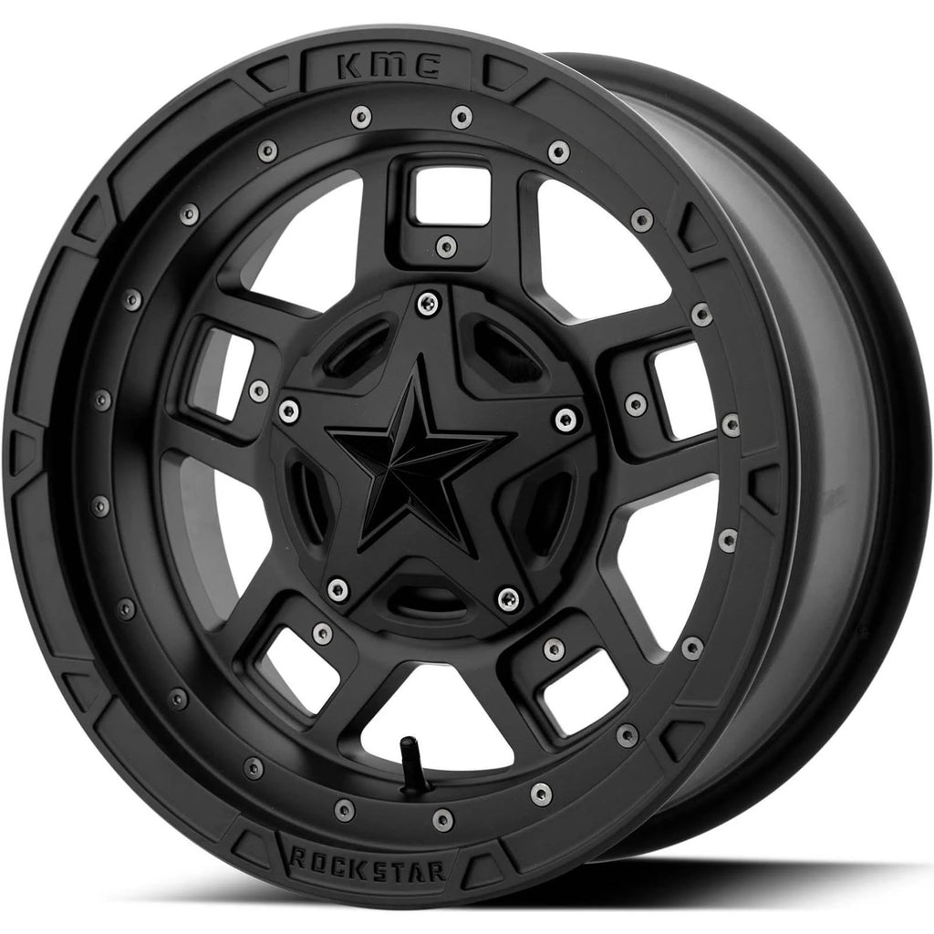Satin Black 16x7 ATV Wheel B3202