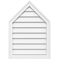 Peaked Top Surface Mount PVC Gable Vent M645114
