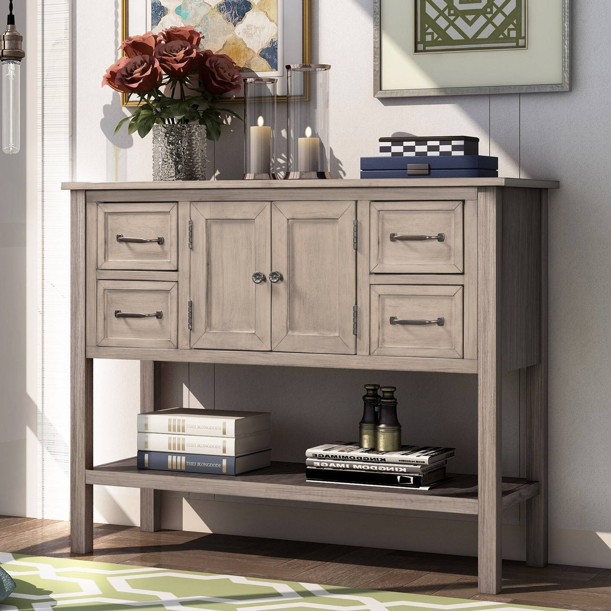 White Console Table P498478