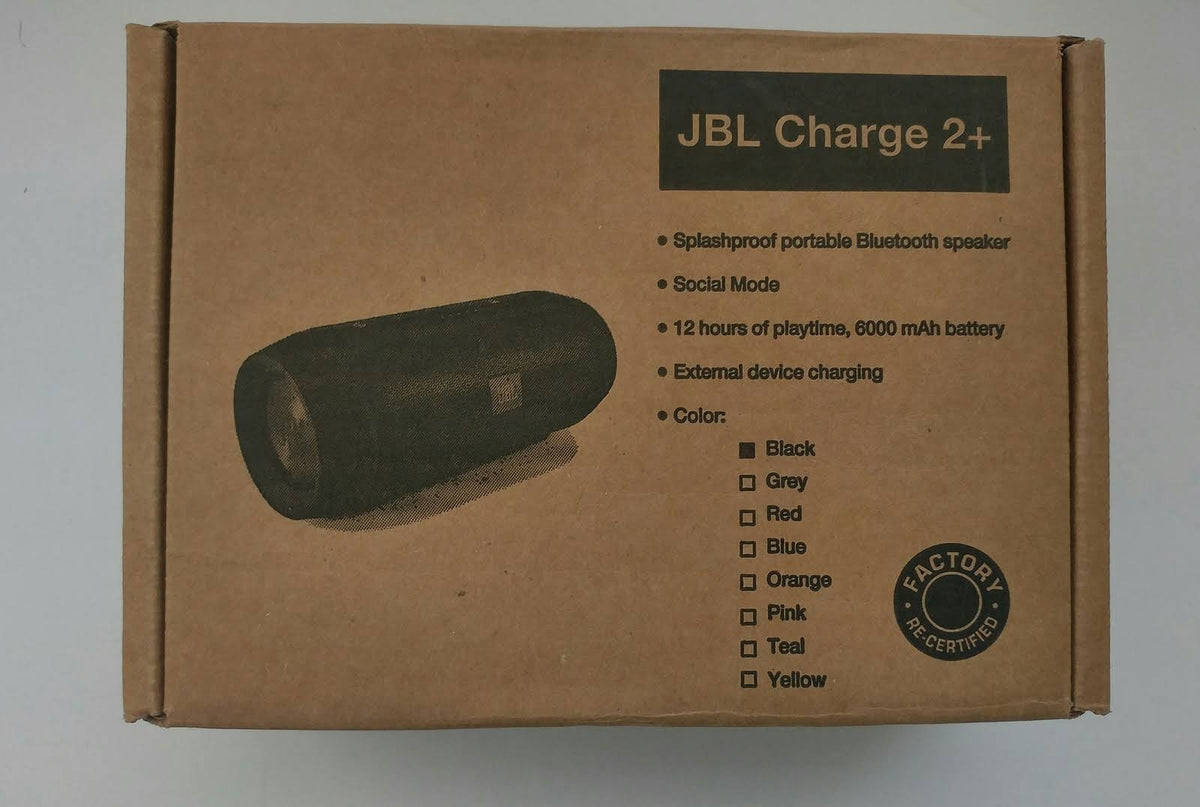 Black Splashproof Portable Wireless Bluetooth Speaker J37868