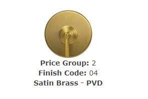 Angle Valve, 1/2x22 Compression Satin Brass S8160