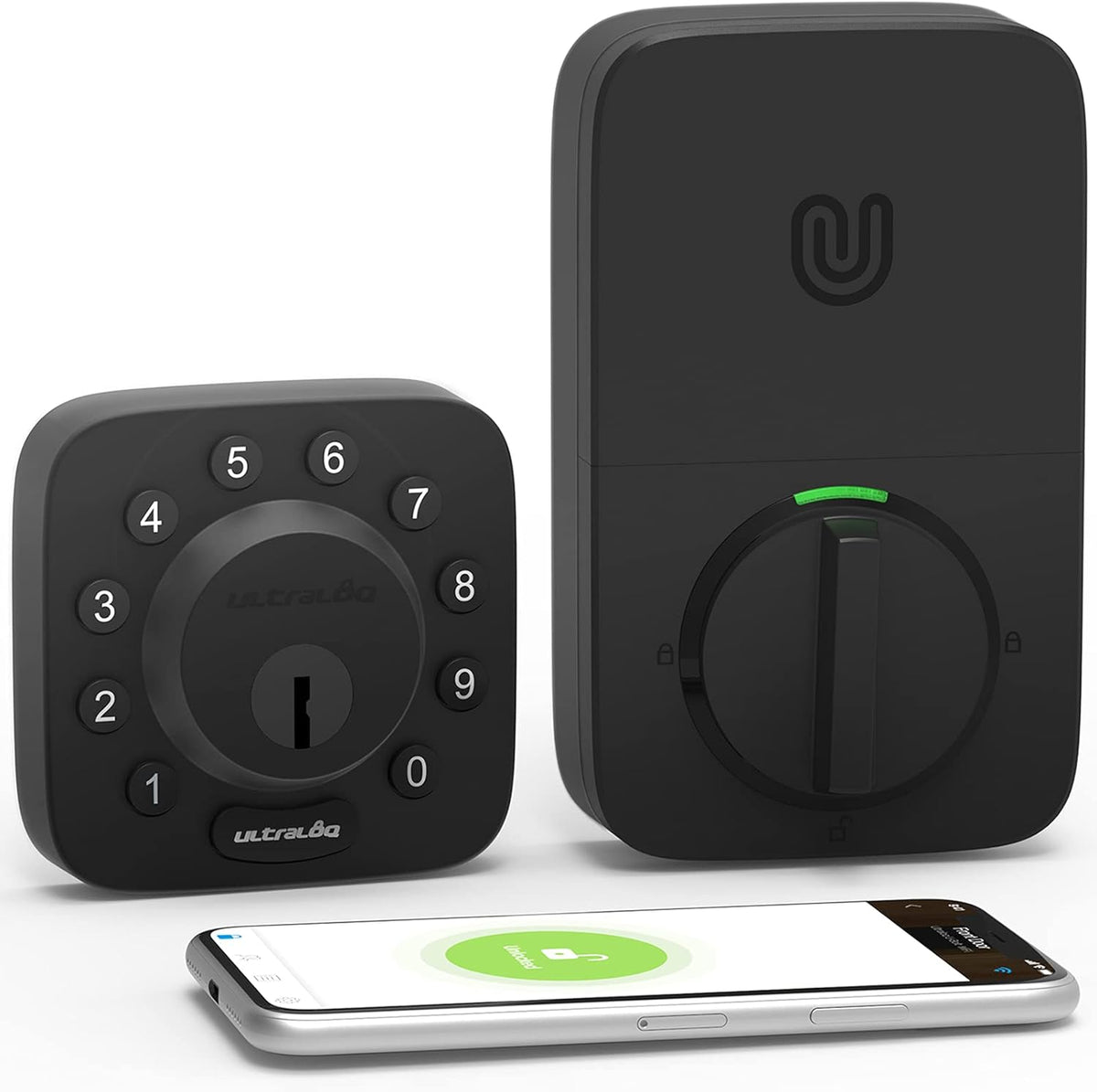Smart Door Lock with WiFi, Bluetooth and Keypad, Satin Nickel K750