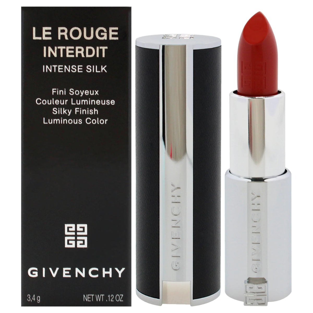 Silk Lipstick - 332 Rouge Safran - 0.12oz Refillable Lipstick A138771