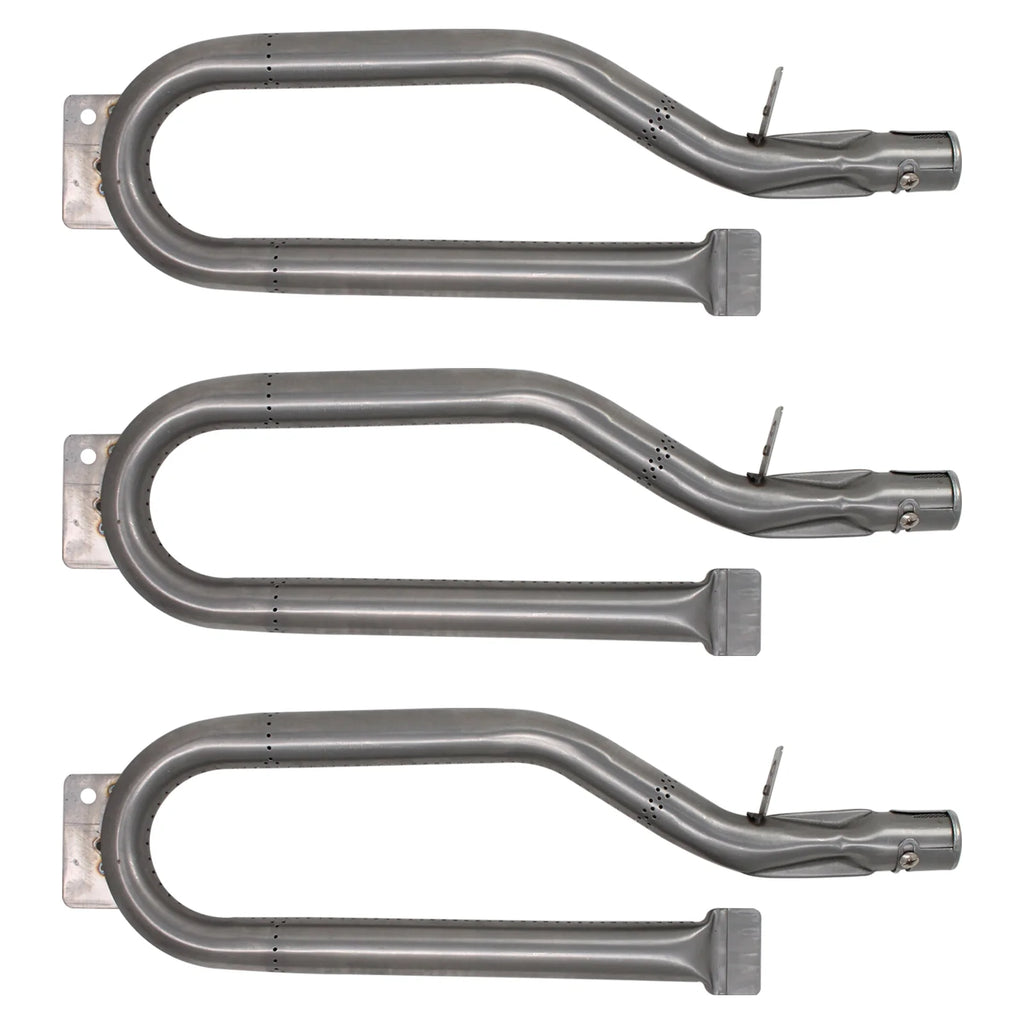 3-Pack Stainless Steel BBQ Gas Grill Tube Burner Replacement Parts G8652