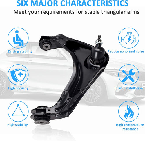 13Pcs Front Lower Upper Control Arms and Ball Joints Suspension Kit V140425