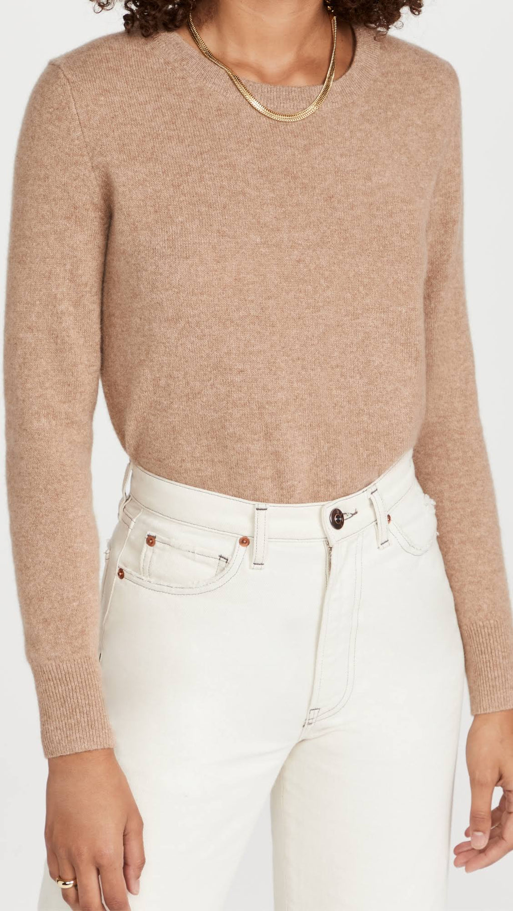 Essential Cashmere Crewneck Y1081