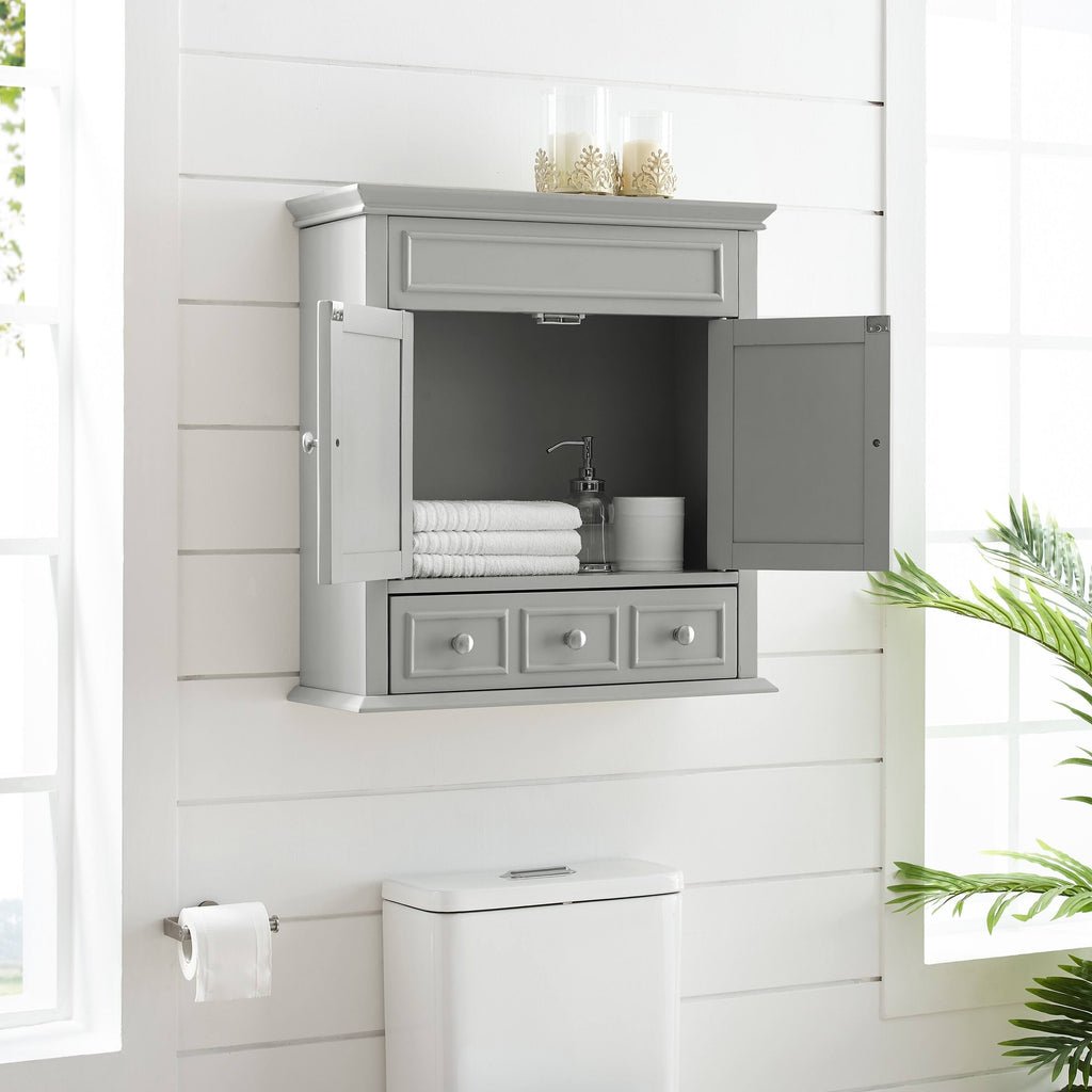 Gray Wall Cabinet G30053