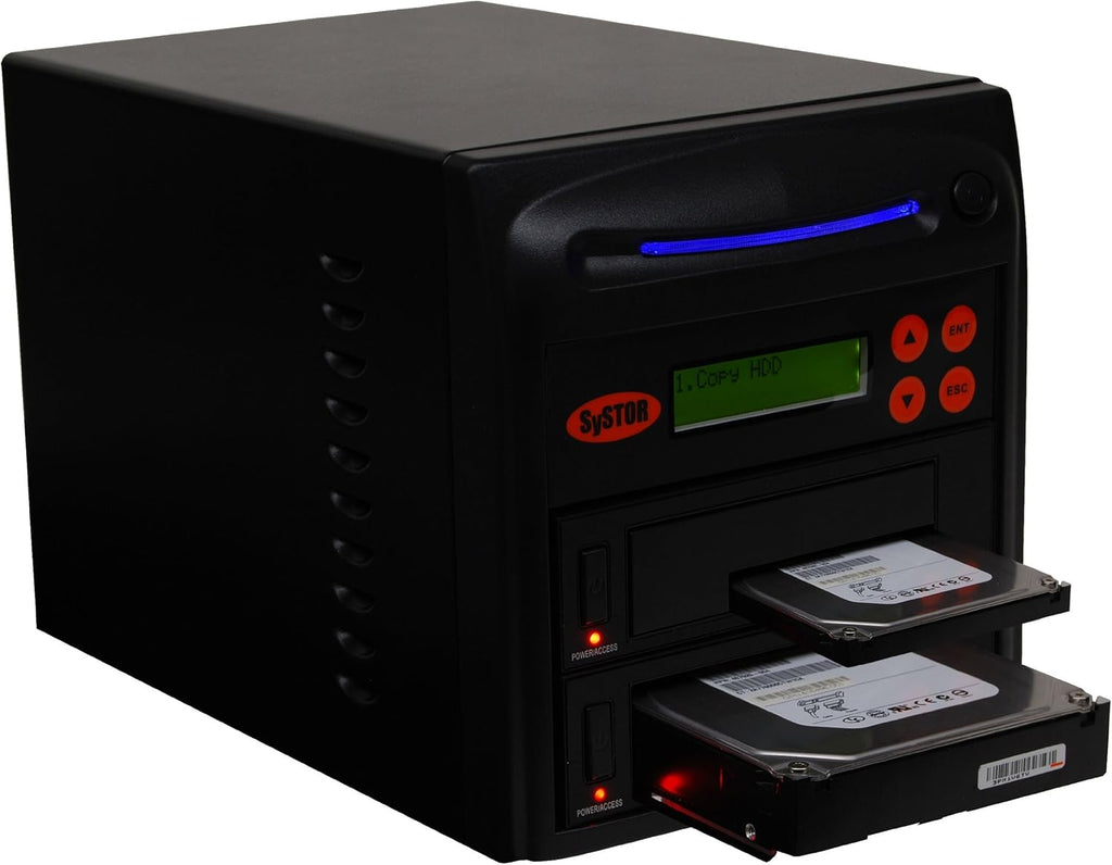 Hard Drive Duplicator for SATA 3.5 Disk & 2.5 Solid State Drives Q175