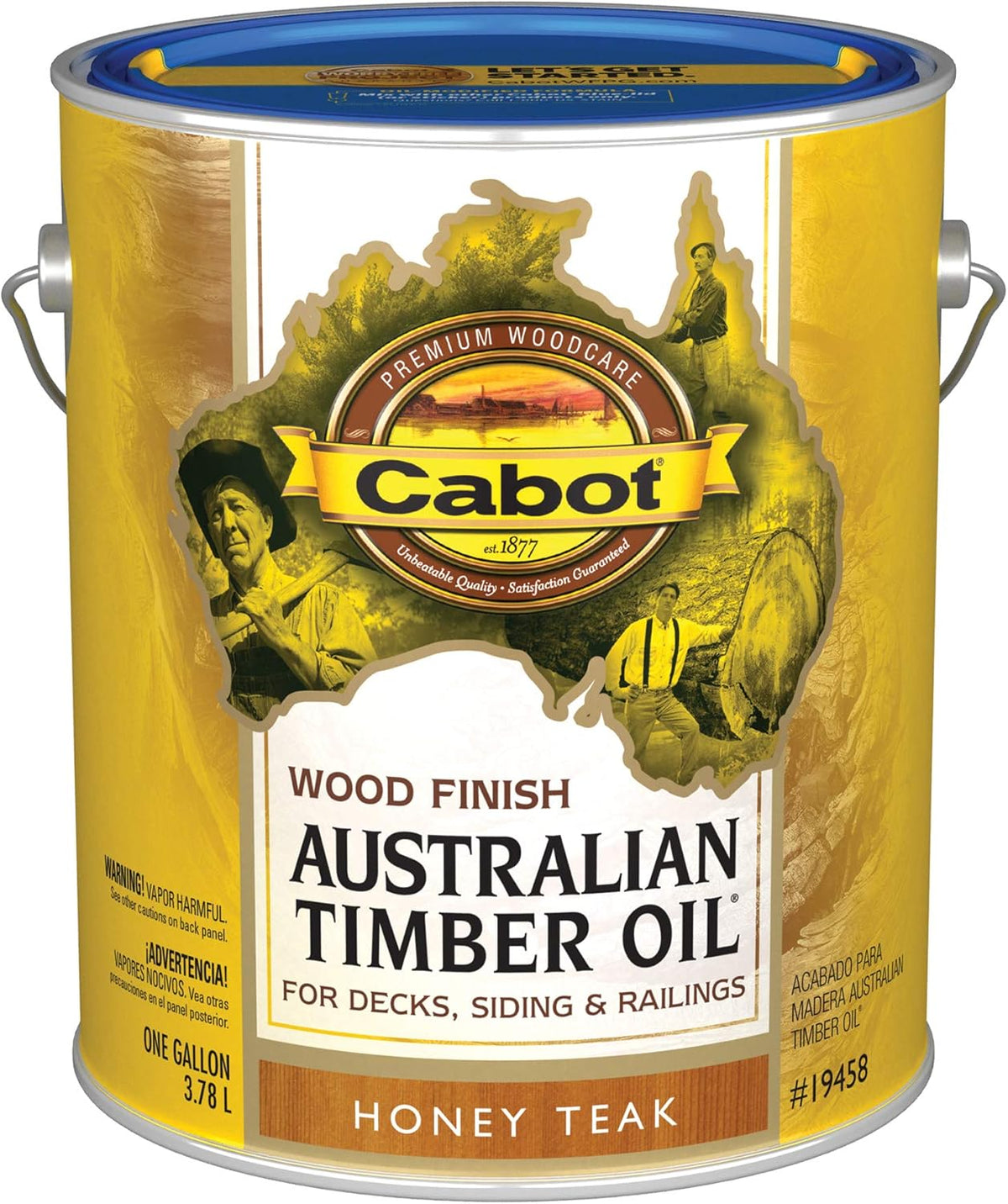 Honey Teak Translucent Timber Oil - 1 gallon I8754