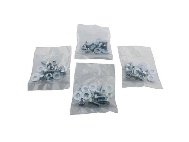 Heavy-Duty Retractable Swivel Caster Wheels with Bracket 4-Pack P98687