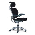 Black Fully Adjustable Office Chair with Headrest T16746