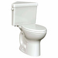 White Round Front Toilet F449