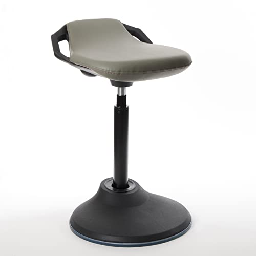 Black Ergonomic Standing Desk Chair with Back Support A9900